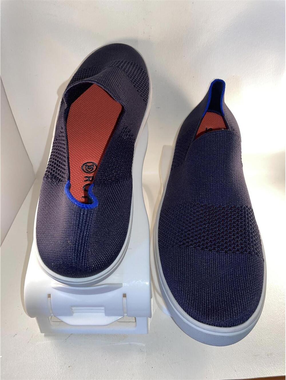 Rothy's Sneakers Navy Mesh Women's Shoes Size 12 New